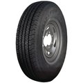 Loadstar Tires Loadstar ST Radial Tire and Wheel (Rim) Assembly ST225/75R-15 6 Hole D Ply 32677